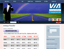 Tablet Screenshot of antalyatransfer.org