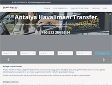 Tablet Screenshot of antalyatransfer.name